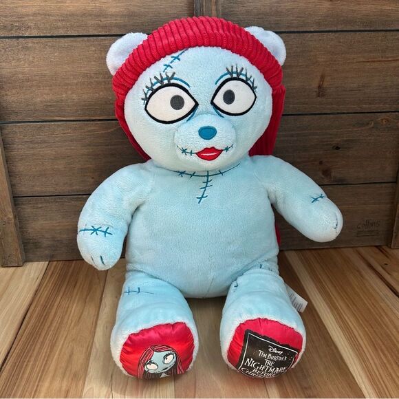 Build-A-Bear Disney Tim Burton's The Nightmare Before Christmas Sally Teddy Bear - Picture 1 of 12